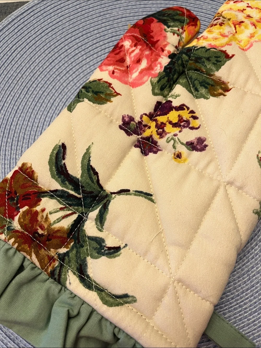 Anthropologie Cottonwine Oven Mitt New with Tags